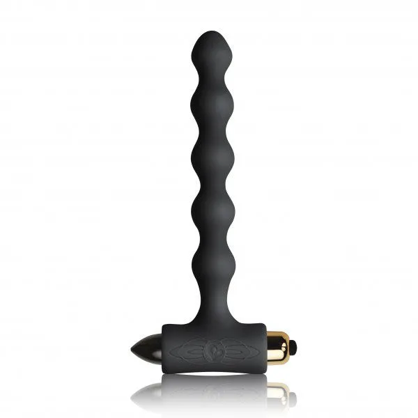 Anal Rocks Off Pearls Petite Sensations Black Butt Plug Rocks Off Ltd