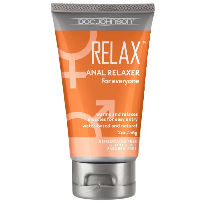 Doc Johnson Anal Relax Anal Relaxer for Everyone 2 Oz Bulk