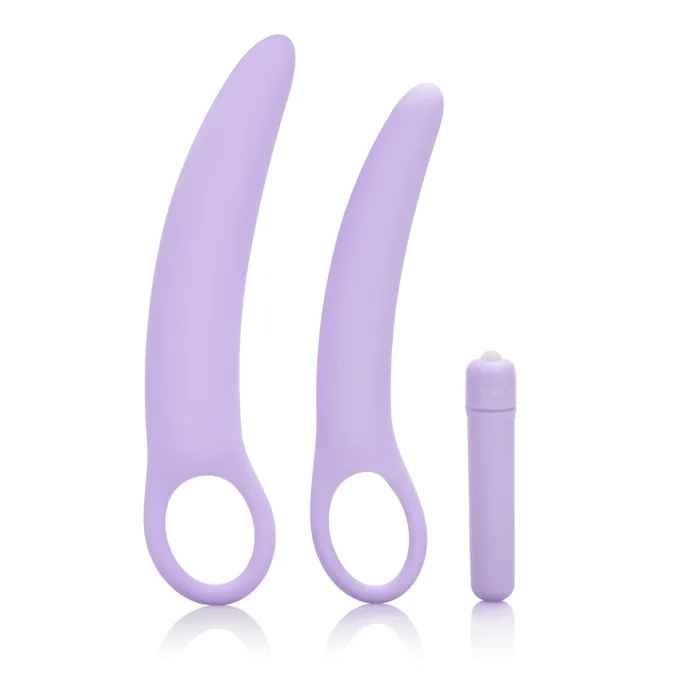 Sale Female Sex Toys Dr Laura Berman Isabelle Set of 2 Vibrating Silicone Dilators