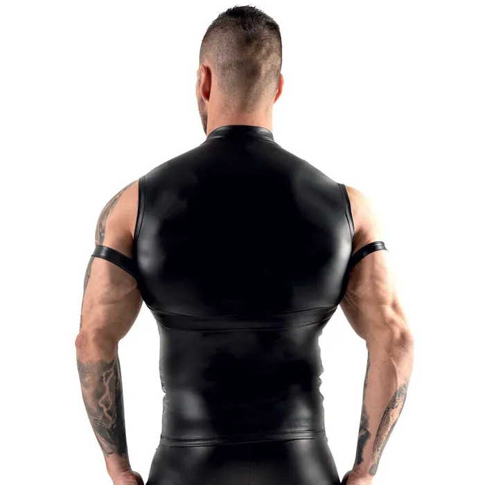 Svenjoyment Sleeveless Top With Chest Harness And Arm Loops | Svenjoyment Female Sex Toys