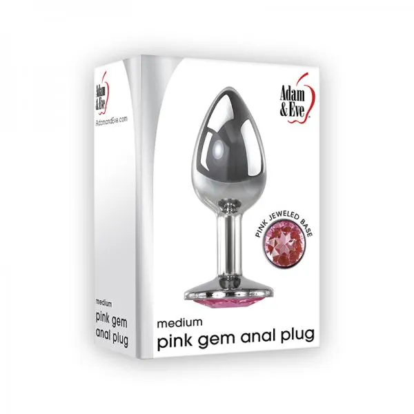 Ae Medium Pink Gem Anal Plug Evolved Novelties Anal