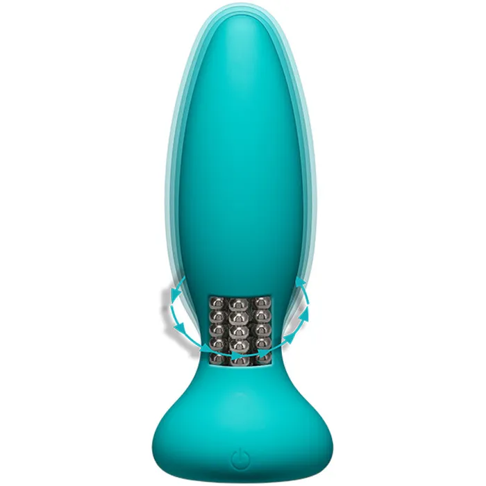 A-Play - Rimmer - Experienced - Rechargeable Silicone Anal Plug with Remote | Doc Johnson Male Sex Toys