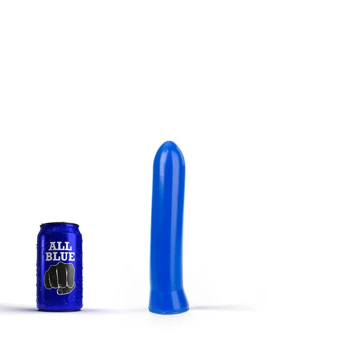 All Black Dildos All Blue Dildo 22 x 5 cm Blauw