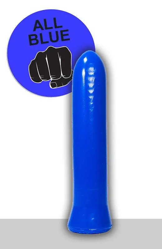 All Black Dildos | All Blue - Dildo - 22 x 5 cm - Blauw