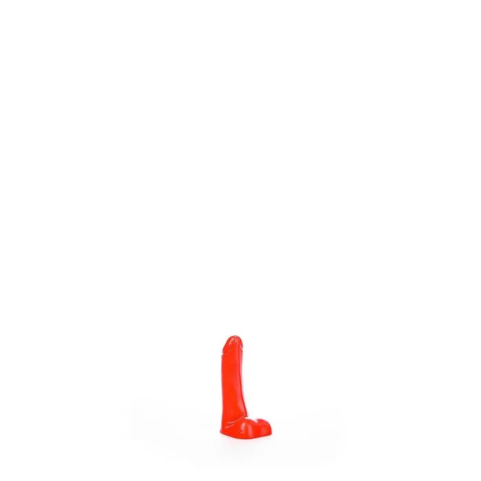 All Black Dildos | All Red - Kleine Dildo - 9 x 2 cm - Rood