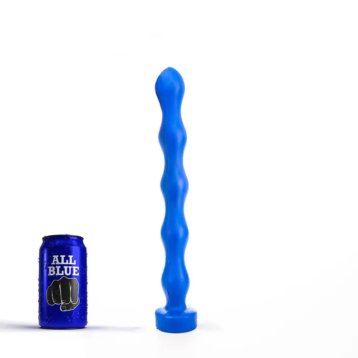 All Black Vibrators All Blue Anaal kralen 32 x 34 cm Blauw