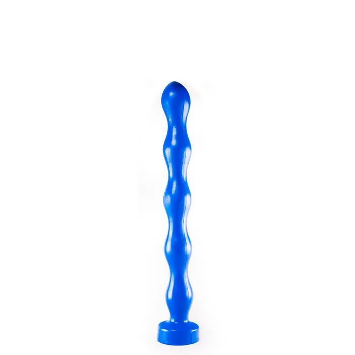 All Black Vibrators | All Blue - Anaal kralen - 32 x 3,4 cm - Blauw