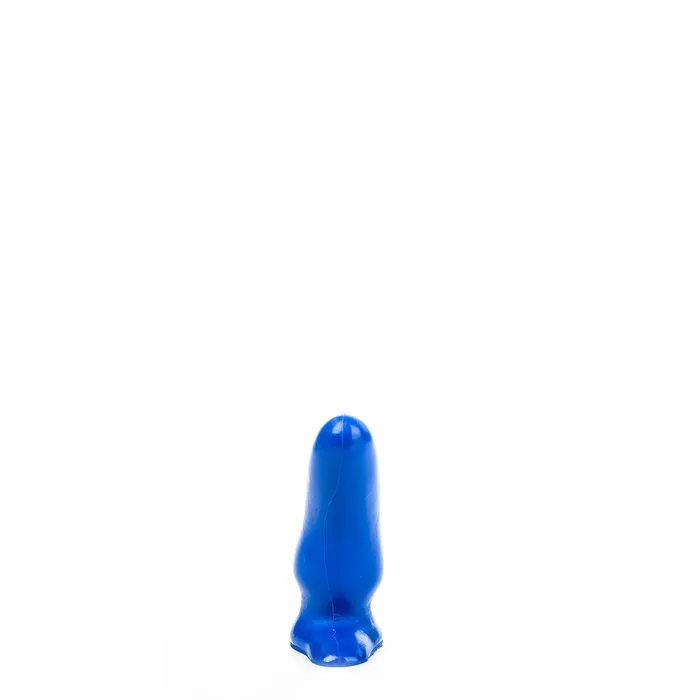 All Black Vibrators | All Blue - Buttplug 13 x 5 cm - Blauw