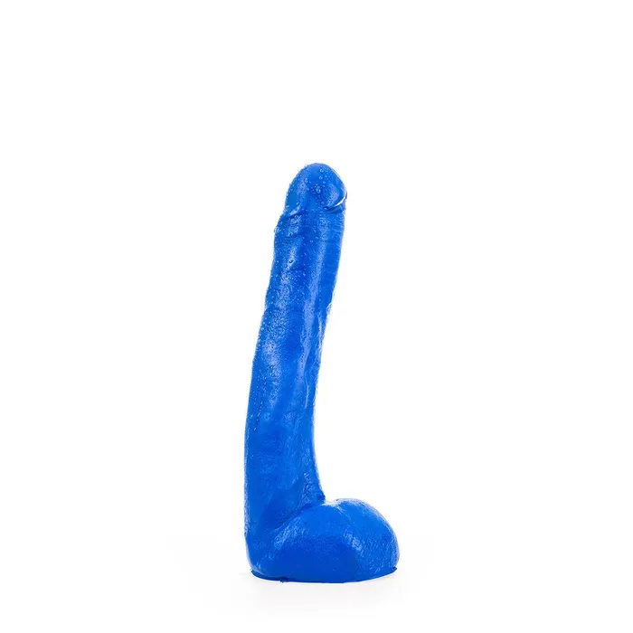 All Blue - Dildo - 29 x 5 cm - Blauw | All Black Dildos