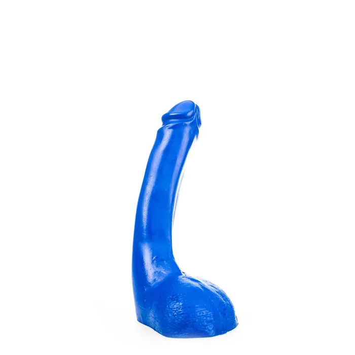 All Blue - Dildo - 32 x 5,5 cm - Blauw | All Black Dildos