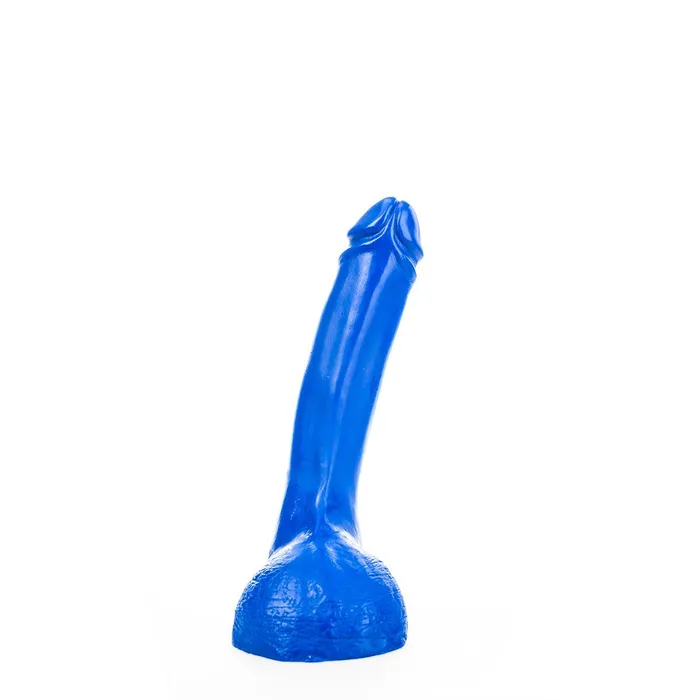 All Blue - Dildo - 32 x 5,5 cm - Blauw | All Black Dildos