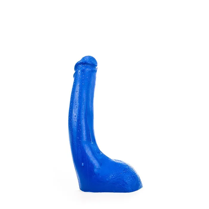 All Blue - Dildo - 32 x 5,5 cm - Blauw | All Black Dildos