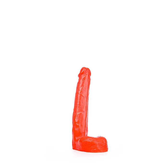 All Red - Dildo - 21 x 3,5 cm - Rood | All Black Dildos