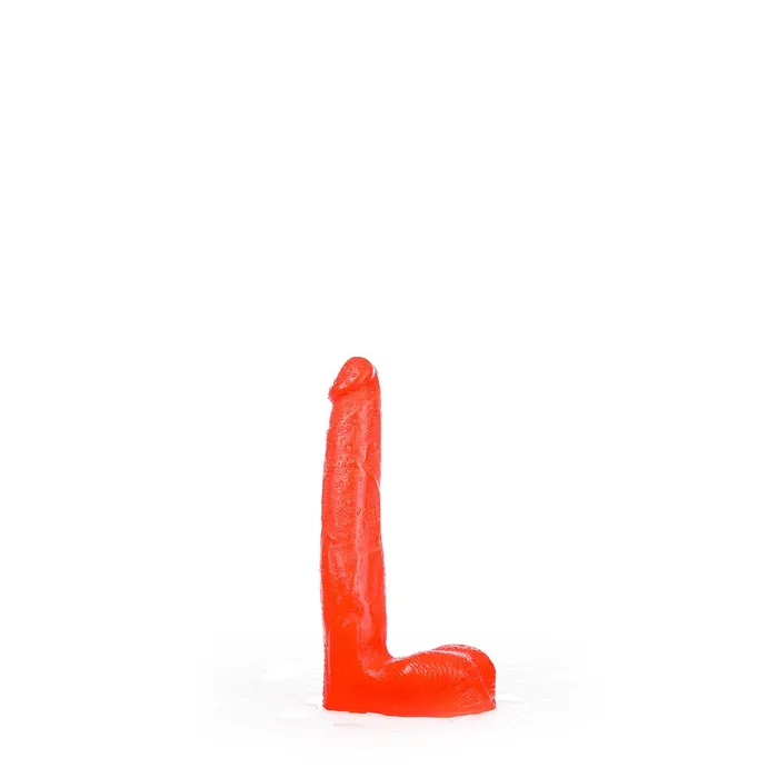 All Red - Dildo - 21 x 3,5 cm - Rood | All Black Dildos