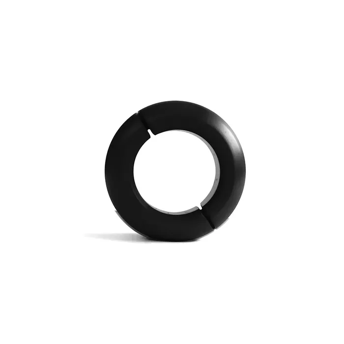 Anal Black Label Black Label Donut Ballstretcher 30 x 35 mm RVS Mat Zwart