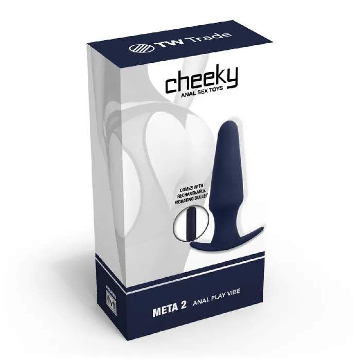 Anal Eden Novelties Cheeky Meta 2 Rechargeable Vibrating Butt Plug