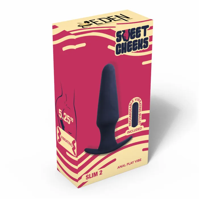 Anal | Eden Novelties SweetCheeks Slim Rechargeable Butt Plug