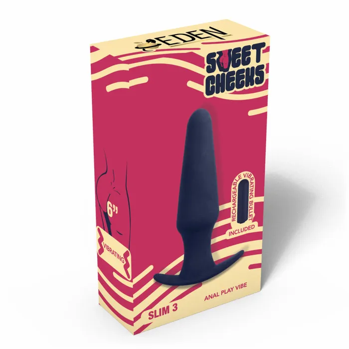 Anal | Eden Novelties SweetCheeks Slim Rechargeable Butt Plug