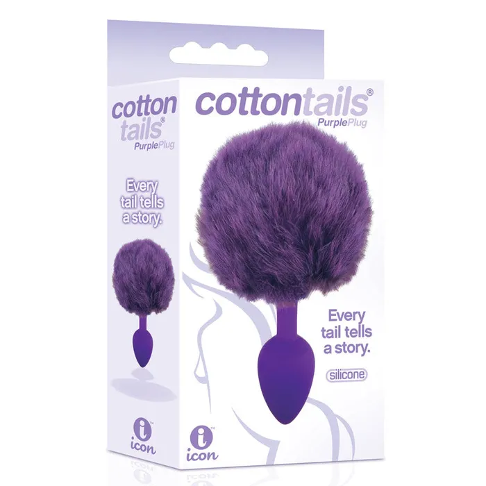 Anal | Icon Brand The 9s Cottontails Silicone Bunny Tail Butt Plug