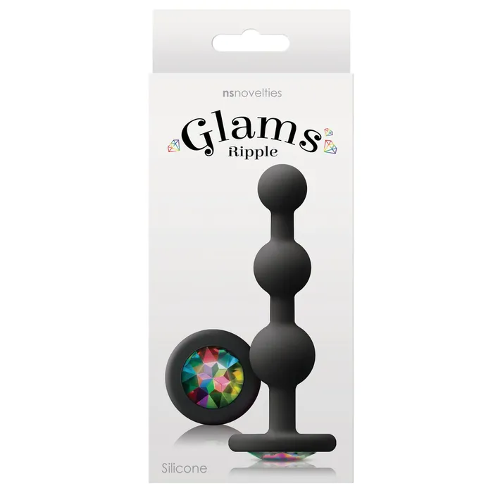 Anal | NS Novelties Plug Anale NS Novelties Glams Nero (9 cm)