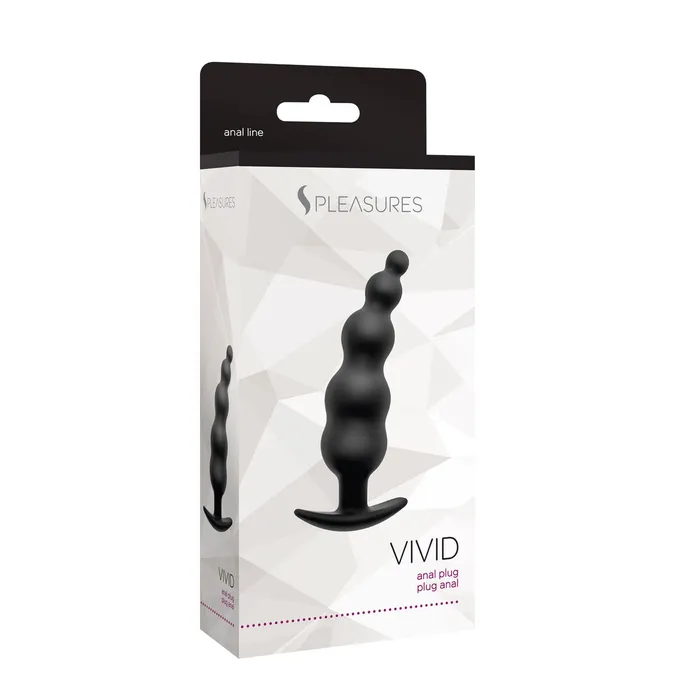 Anal S Pleasures Plug Anale S Pleasures Vivid Nero