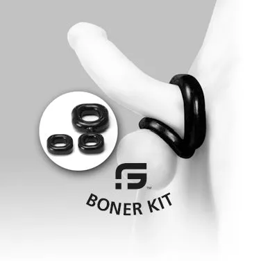 Anal | Sport Fucker Sport Fucker - Boner Kit  - Cockring En Ballstretcher - Transparant