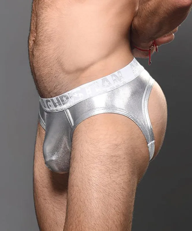 Andrew Christian Andrew Christian Andrew Capsule Space - Metallic Bubble Butt Jock | Vibrators