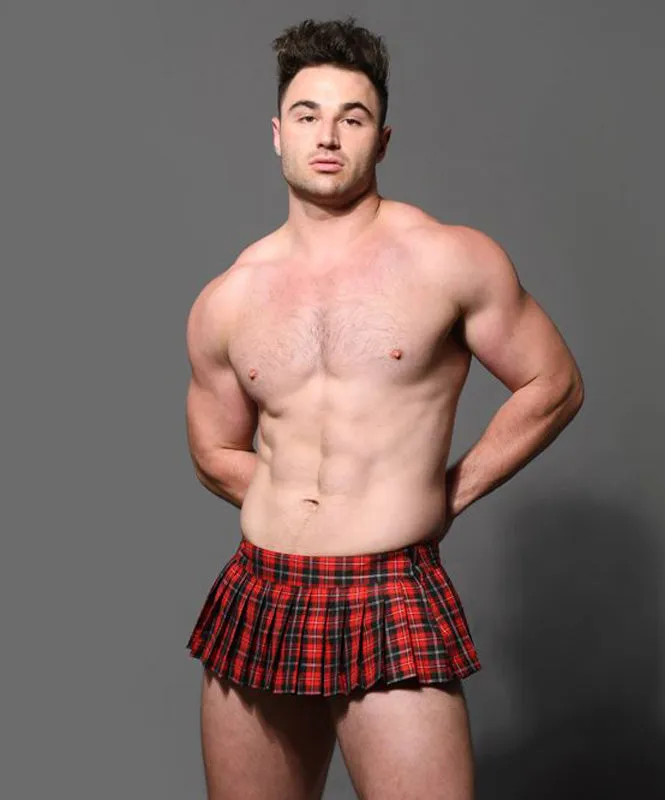 Andrew Christian Unleashed Plaid Skirt | Andrew Christian Vibrators