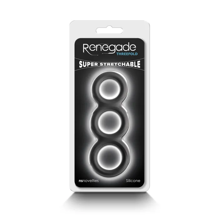 Anelli Fallici NS Novelties Renegade Nero | NS Novelties Anal