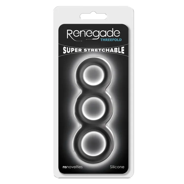 Anelli Fallici NS Novelties Renegade Nero | NS Novelties Anal