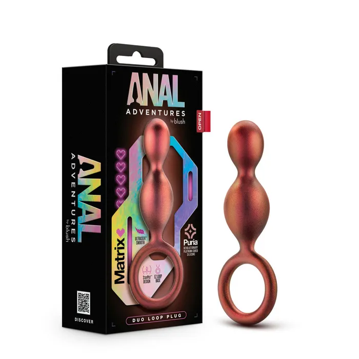 Blush Anal Adventures Matrix Duo Loop 525 Honeys Toy Anal