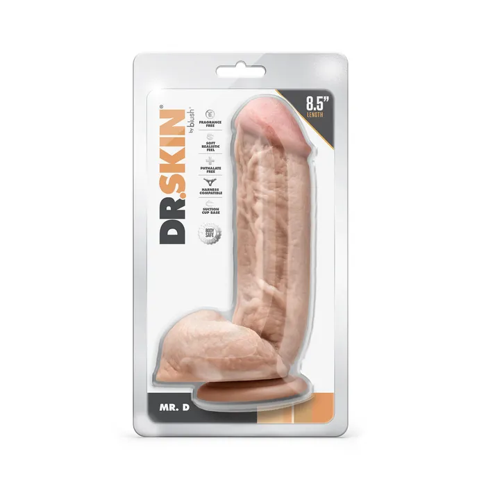 Blush Dildos | Dildo Realistico Blush Dr Skin PVC Ø 4,9 cm