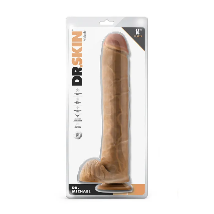 Blush Dildos | Dildo Realistico Blush Dr Skin PVC Ø 6,3 cm