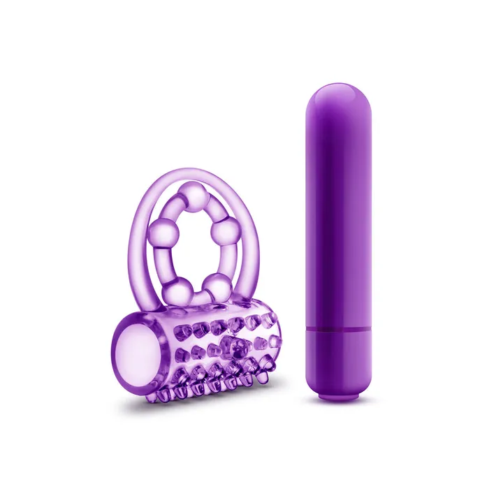 Blush Vibrators | Anelli Fallici Blush Play with me Viola