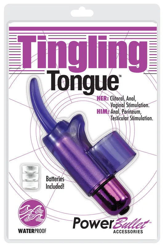 BMS Enterprises Female Sex Toys Tingling Tongue With Mini Powerbullet