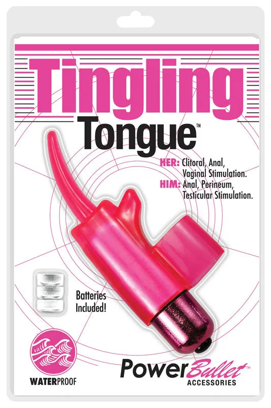 BMS Enterprises Female Sex Toys | Tingling Tongue With Mini Powerbullet