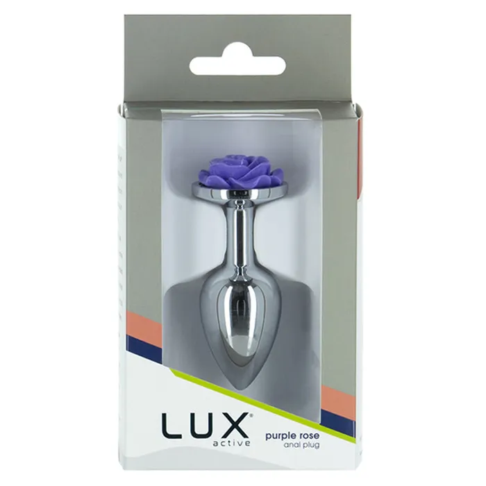 BMS Enterprises Lux Active Rose 3 Inch Metal Butt Plug Anal