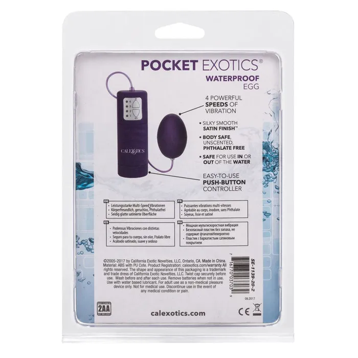 California Exotic Female Sex Toys | Pocket Exotics Egg