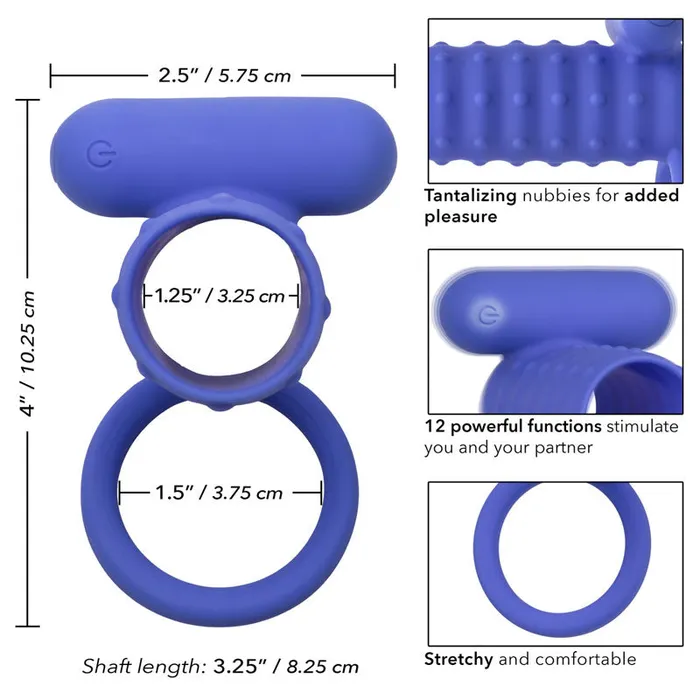 California Exotic Female Sex Toys | Silicone Rechargeable Endless Desires Enhancer