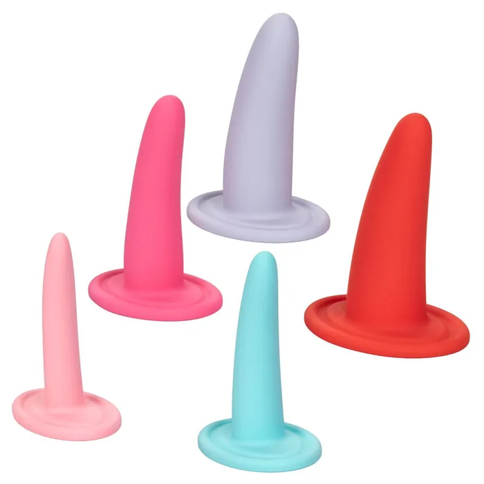 California Exotic Male Sex Toys | She ology 5 Piece Wearable Vaginal Dilator Set