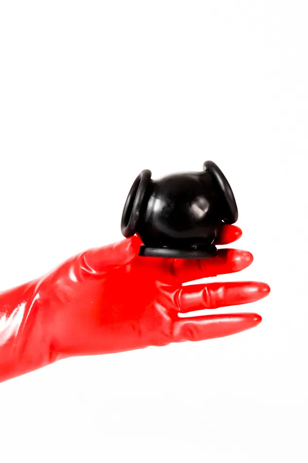 Chez Noir Latex Ball Bag Male Sex Toys