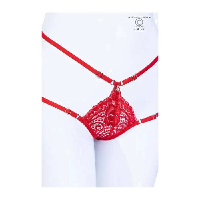 Chilirose Vibrators | Tanga Chilirose Rosso S/M