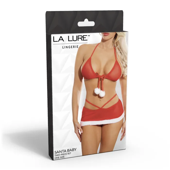 Couples La Lure Santa Baby TwoPiece Set Eden Novelties