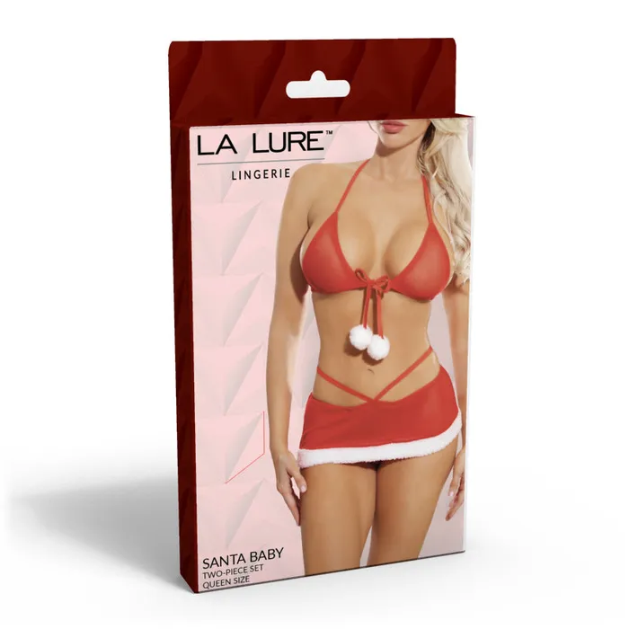 Couples | La Lure Santa Baby Two-Piece Set - Eden Novelties