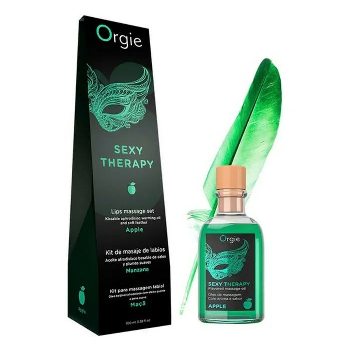 Couples Orgie Kit Massaggio Tranquility Orgie Mela verde Labbra