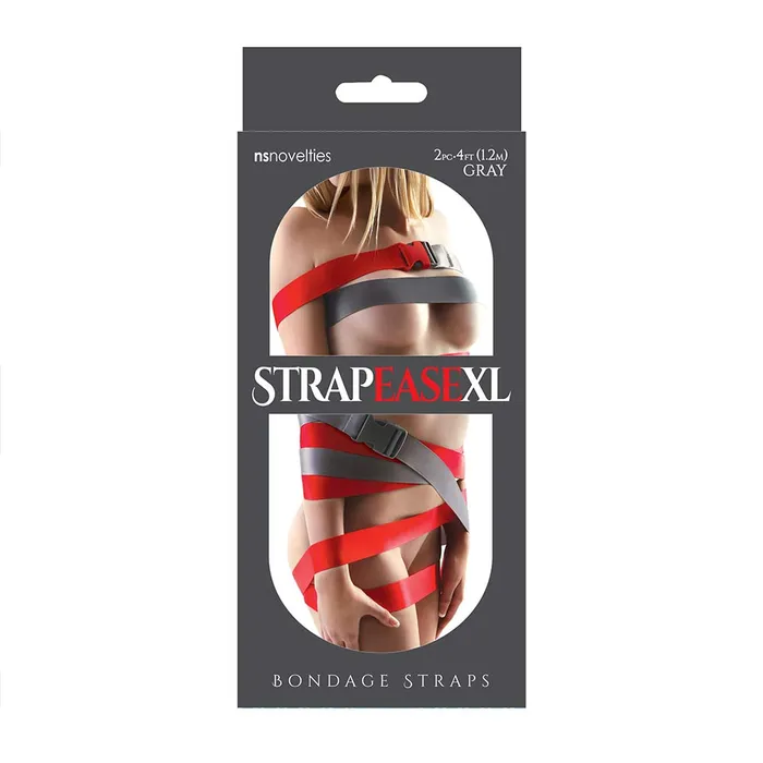 Couples | Strapease StrapeaseXL Bondage Straps - 2 stuks - 2,4 meter - Rood