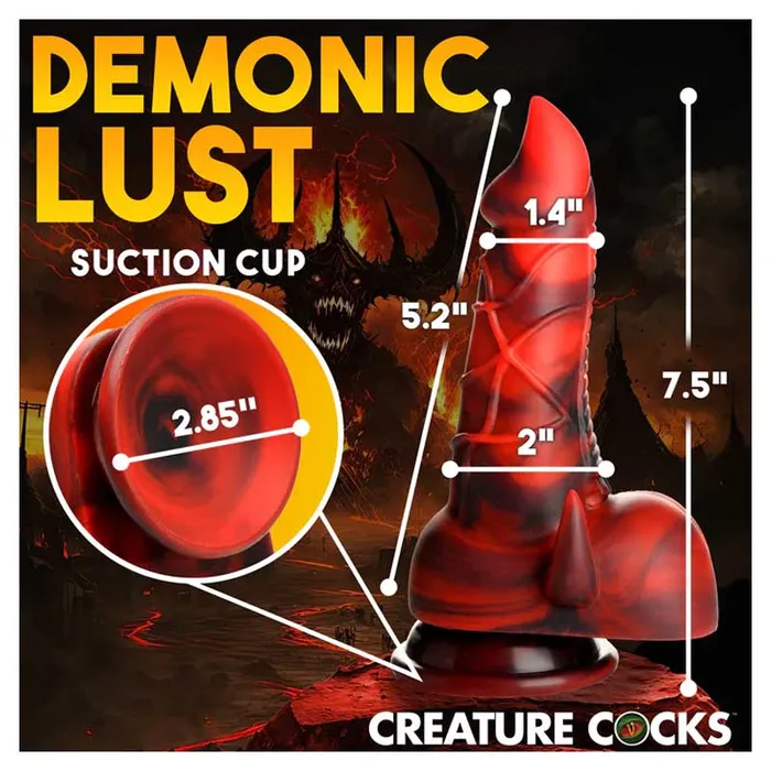 Creature Cocks Horny Devil Demon Dildo | XR Brand Dildos