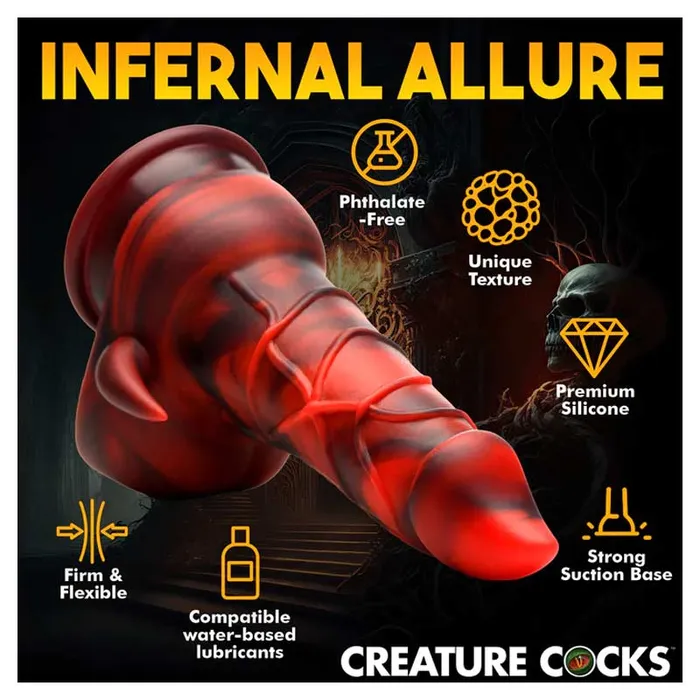 Creature Cocks Horny Devil Demon Dildo | XR Brand Dildos