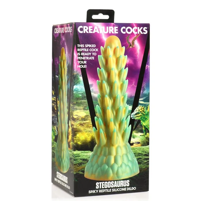 Creature Cocks Stegosaurus Spiky Reptile Dildo XR Brand Dildos