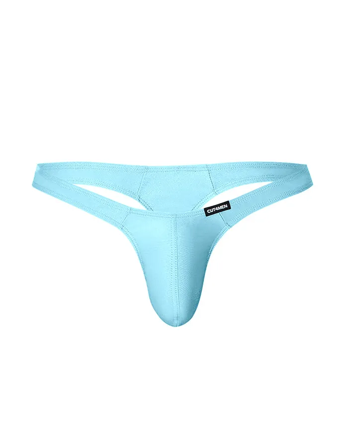 Cut4Men Vibrators | Cut4Men - Sexy Spandex Herenstring - Aqua